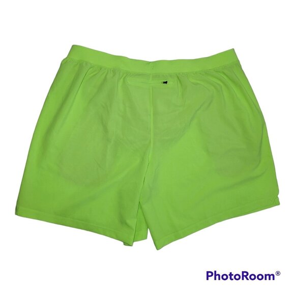 Under Armour Running Shorts Mens Size XXL 2XL UA Run up the Pace 7" Yellow NWT - Picture 12 of 12